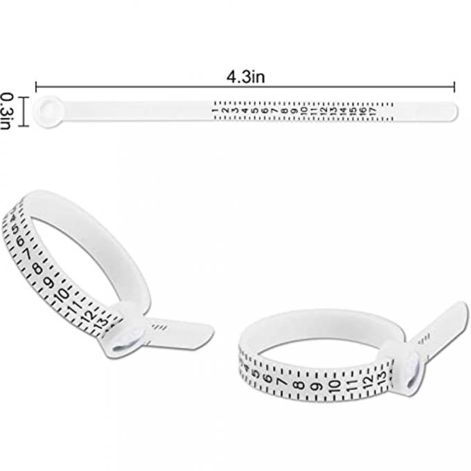 Jewelry Accessories Tools Plastic Ring Sizer US 1-17 3