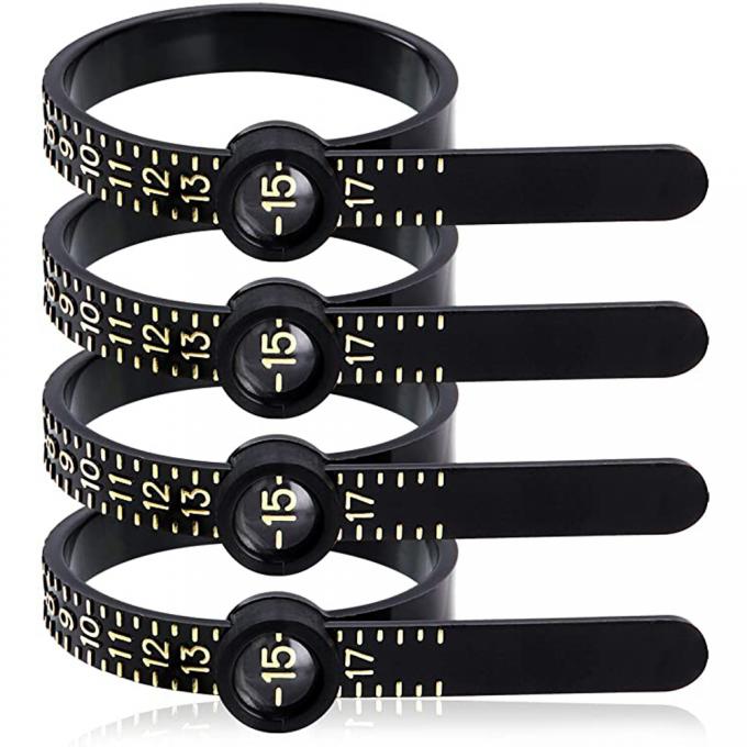 Jewelry Accessories Tools Plastic Ring Sizer US 1-17 4