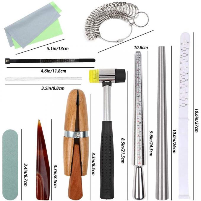 13 Piece Jewelry Measuring Tool Set Crafting Diy Accessories 1