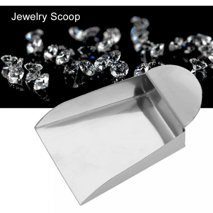 Mini Square Shovel, Gemstone Spade , Jewelry Shovel With Plate Handle 2