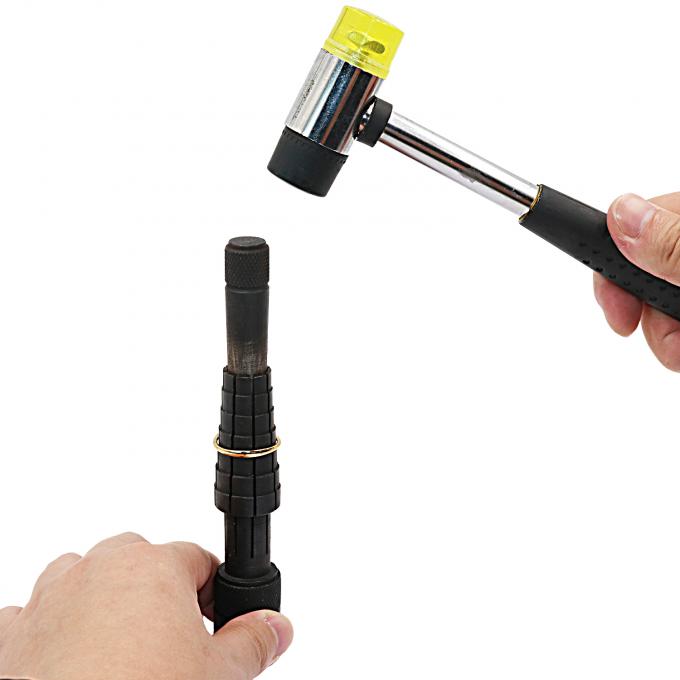Dual Head Plastic And Rubber Hammer Metal Mallet For Jewelers 3