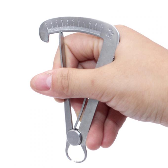 Stainless Steel Inside Calipers Degree Gauge Measuring 0-10mm 0