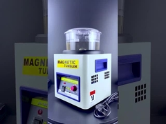 JH185 600g Jewelry Tool Polishing Machine Magnetic Tumbler Polisher Jewellery