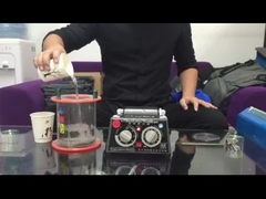 KT2000 5kg Tumbler Jewelry Polishing Machine 60W Bidirectional Rotation